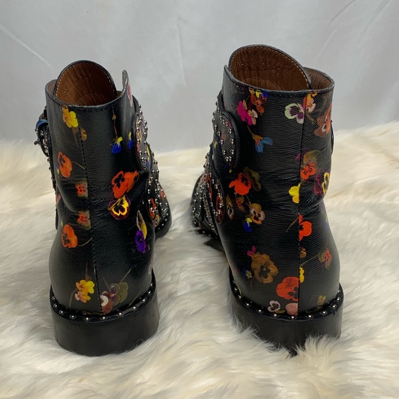 Givenchy Floral Print Ankle Boots🌸 - Picture 6 of 8